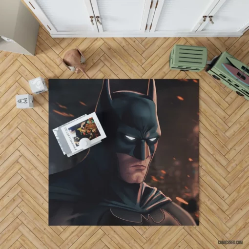 Gotham Guardian The Dark Knight Comic Rug