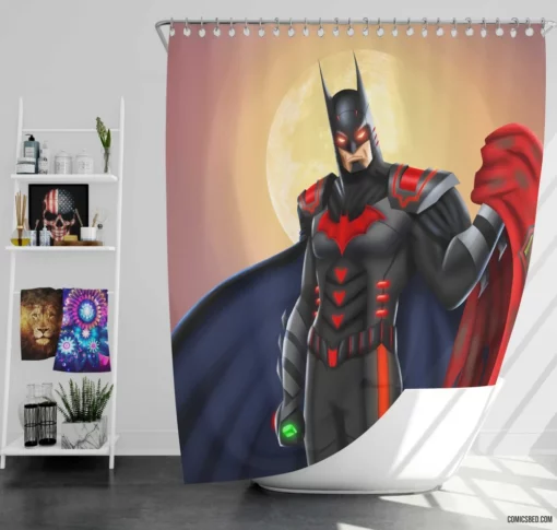 Gotham Legacy Batman Odyssey Comic Shower Curtain