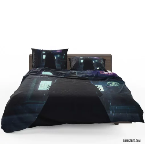 Gotham Noir Shadows of Batman Comic Bedding Set