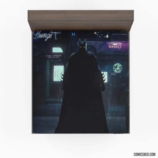 Gotham Noir Shadows of Batman Comic Fitted Sheet 1