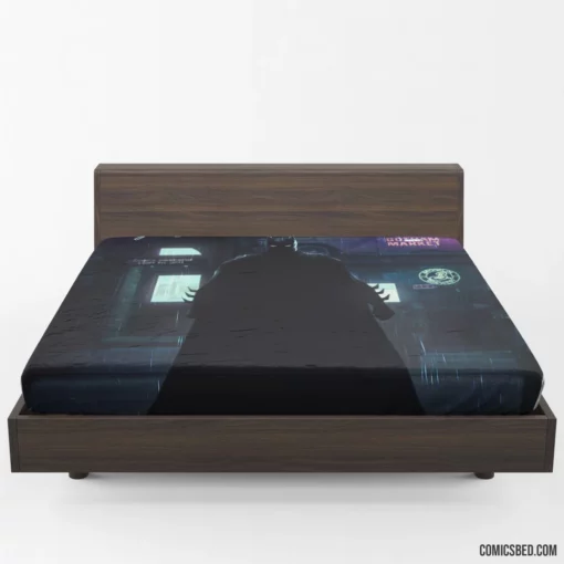 Gotham Noir Shadows of Batman Comic Fitted Sheet