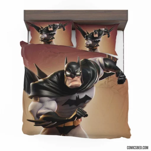 Gotham Under Siege The Dark Knight Battle Comic Bedding Set 1