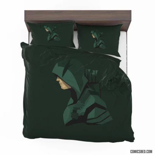 Green Arrow Chronicles DC Archer Hero Comic Bedding Set 1