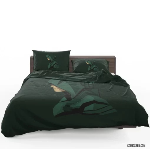 Green Arrow Chronicles DC Archer Hero Comic Bedding Set