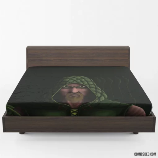 Green Arrow Justice Archer Comic Fitted Sheet