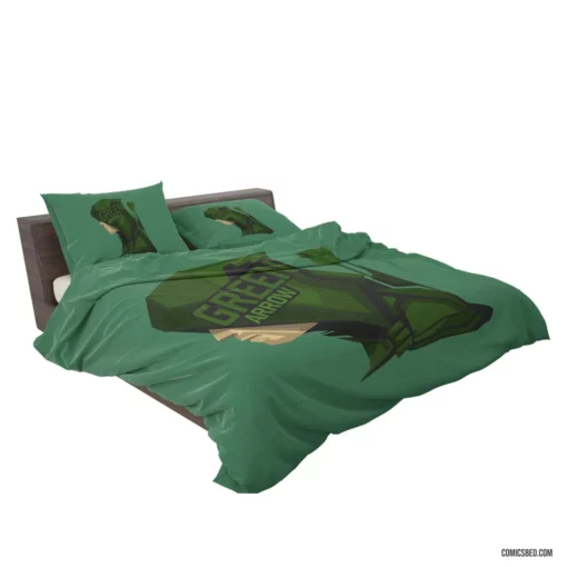 Green Arrow Unleashed DC Master Archer Comic Bedding Set 2