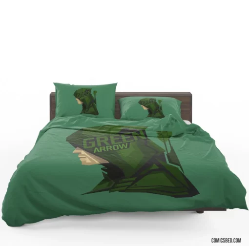 Green Arrow Unleashed DC Master Archer Comic Bedding Set