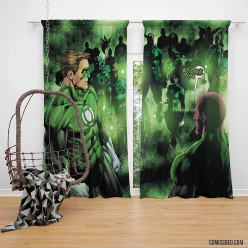 Green Lantern Corps Galactic Guardians Comic Curtain