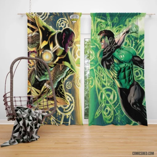 Green Lantern Corps Guardians of Light Comic Curtain
