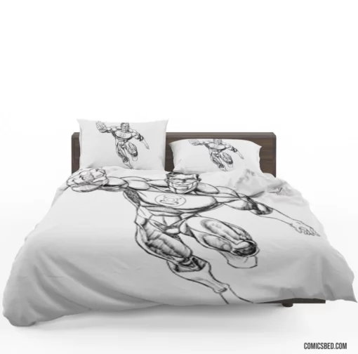 Green Lantern Cosmic Protectors Comic Bedding Set