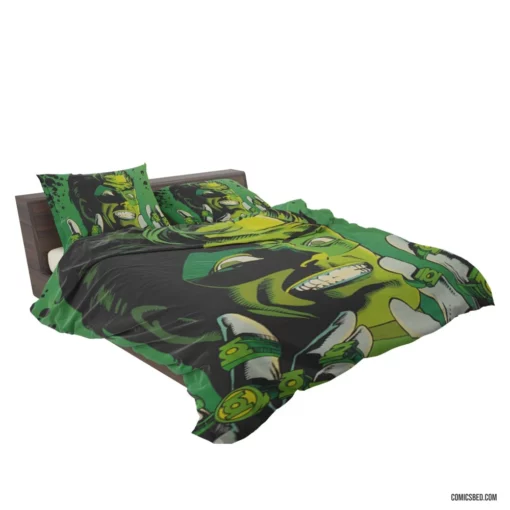 Green Lantern Emerald Saga Comic Bedding Set 2