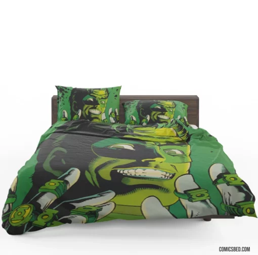 Green Lantern Emerald Saga Comic Bedding Set