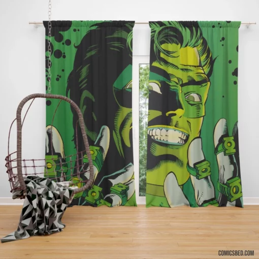 Green Lantern Emerald Saga Comic Curtain