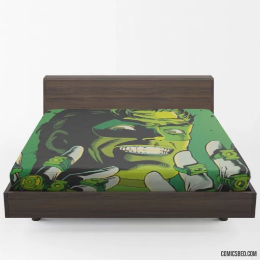 Green Lantern Emerald Saga Comic Fitted Sheet