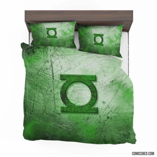 Green Lantern Galactic Guardian Legacy Comic Bedding Set 1