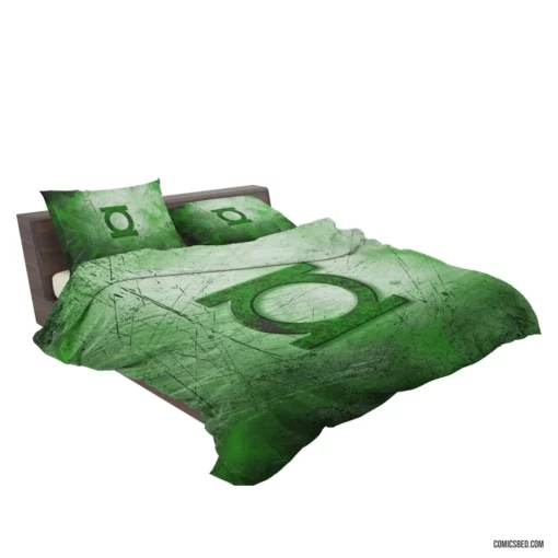 Green Lantern Galactic Guardian Legacy Comic Bedding Set 2