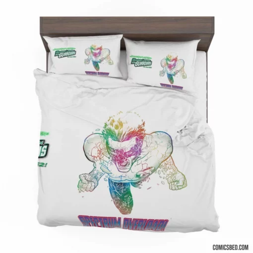 Green Lantern Guardians Quest Comic Bedding Set 1