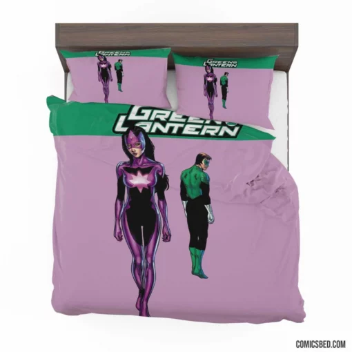 Green Lantern Ring Adventures Comic Bedding Set 1