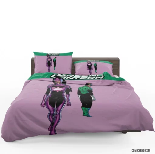 Green Lantern Ring Adventures Comic Bedding Set