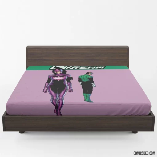 Green Lantern Ring Adventures Comic Fitted Sheet