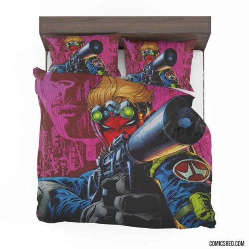 Grifter Shadowy Operative Comic Bedding Set 1