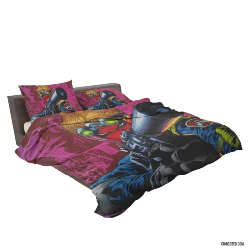 Grifter Shadowy Operative Comic Bedding Set 2