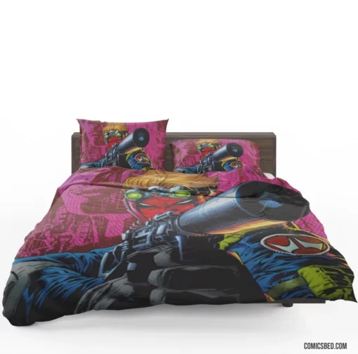 Grifter Shadowy Operative Comic Bedding Set