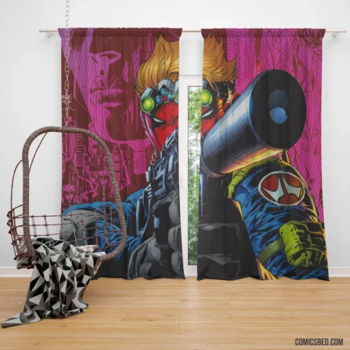 Grifter Shadowy Operative Comic Curtain