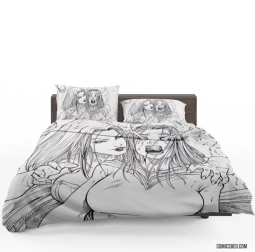 Grimm Fairy Tales Enchanted Lore Comic Bedding Set