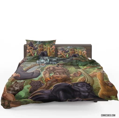 Grimm Fairy Tales Jungle Book Comic Bedding Set