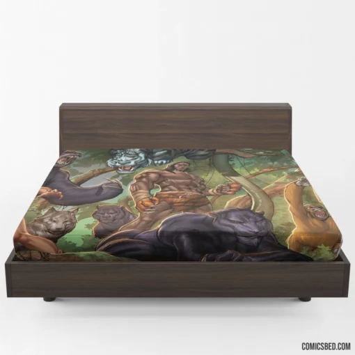 Grimm Fairy Tales Jungle Book Comic Fitted Sheet