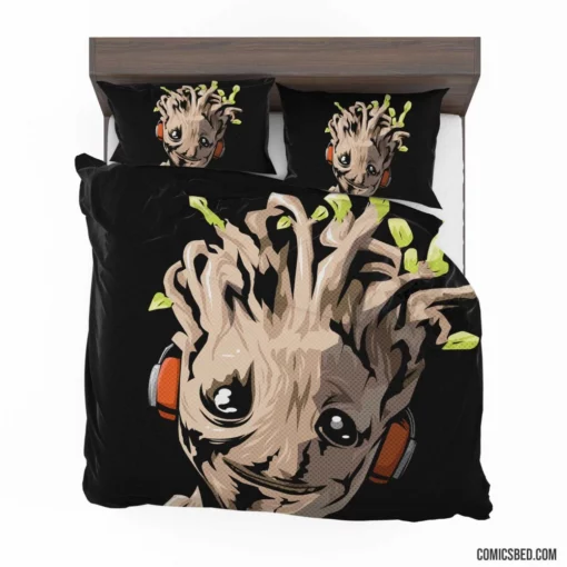 Groot Guardian of Galaxy Comic Bedding Set 1