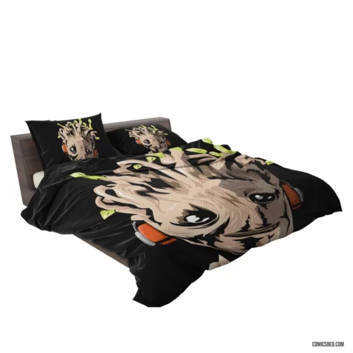 Groot Guardian of Galaxy Comic Bedding Set 2