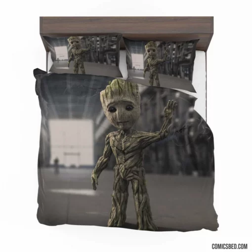 Groot Guardians Of The Galaxy Baby Companion Comic Bedding Set 1