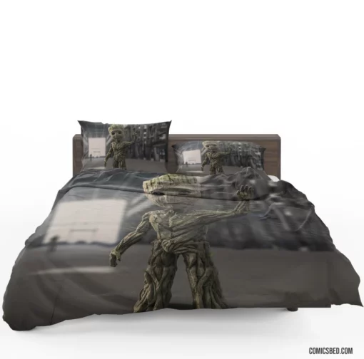 Groot Guardians Of The Galaxy Baby Companion Comic Bedding Set