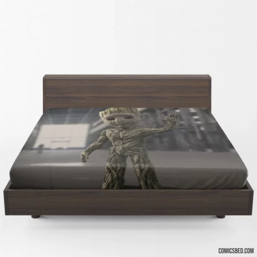 Groot Guardians Of The Galaxy Baby Companion Comic Fitted Sheet