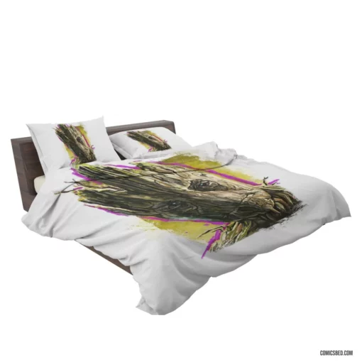 Groot Guardians Of The Galaxy Comic Bedding Set 2