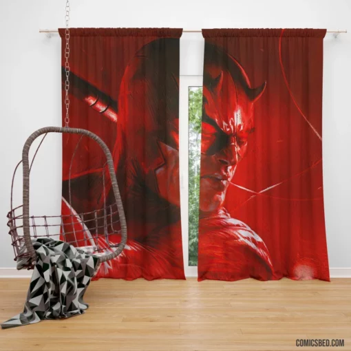 Guardian Devil Unleashed Marvel Daredevil Comic Curtain