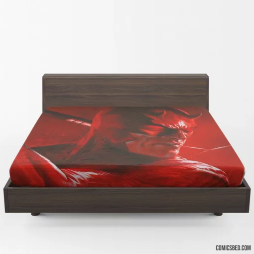 Guardian Devil Unleashed Marvel Daredevil Comic Fitted Sheet