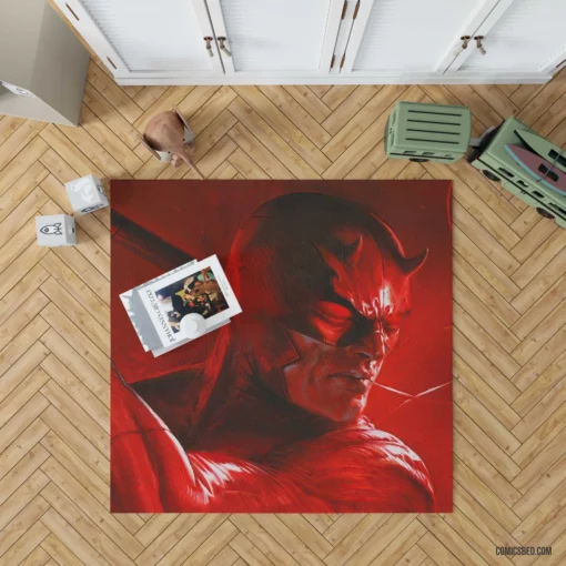 Guardian Devil Unleashed Marvel Daredevil Comic Rug