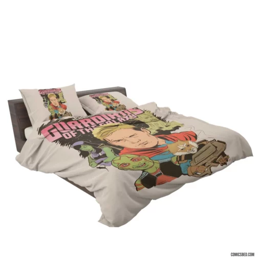 Guardians Of The Galaxy Cosmic Team Comic Bedding Set 2