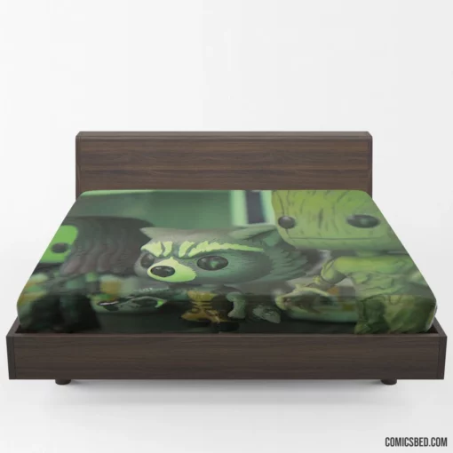 Guardians Of The Galaxy Space Heroes Comic Fitted Sheet