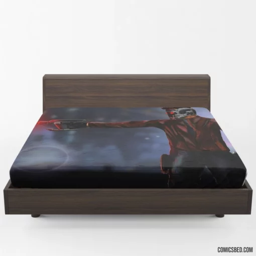 Guardians of the Galaxy Star Lord Exploits Comic Fitted Sheet