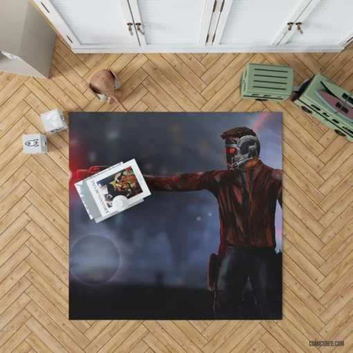 Guardians of the Galaxy Star Lord Exploits Comic Rug