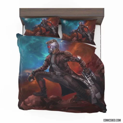 Guardians of the Galaxy Star Lord Legacy Comic Bedding Set 1