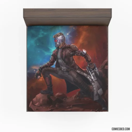 Guardians of the Galaxy Star Lord Legacy Comic Fitted Sheet 1