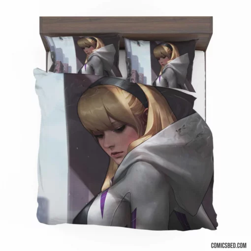 Gwen Stacy Blonde Spider-Gwen Tale Comic Bedding Set 1