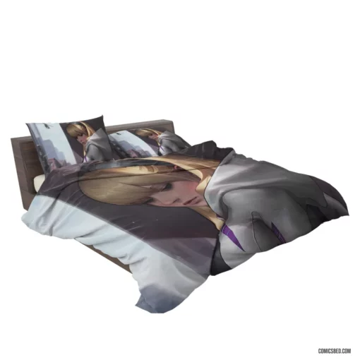 Gwen Stacy Blonde Spider-Gwen Tale Comic Bedding Set 2