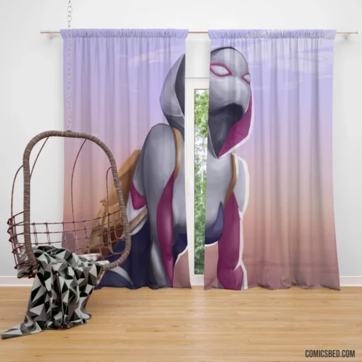 Gwen Stacy Chronicles Marvel Iconic Character Comic Curtain