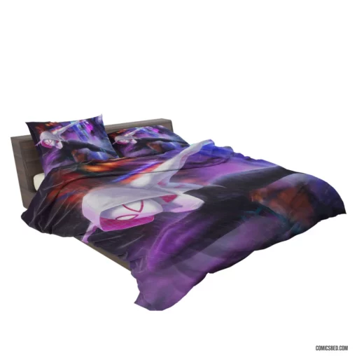 Gwen Stacy Chronicles Marvel Iconic Heroine Comic Bedding Set 2